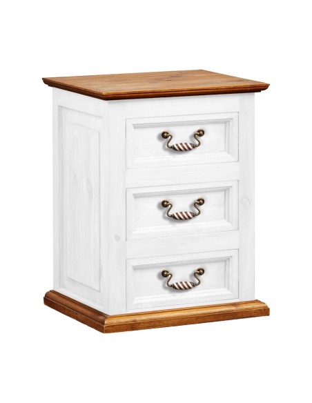 Drewniana szafa z szufladami