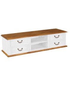 Drewniana szafka rtv