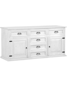 KOMODA Z DREWNA LITEGO