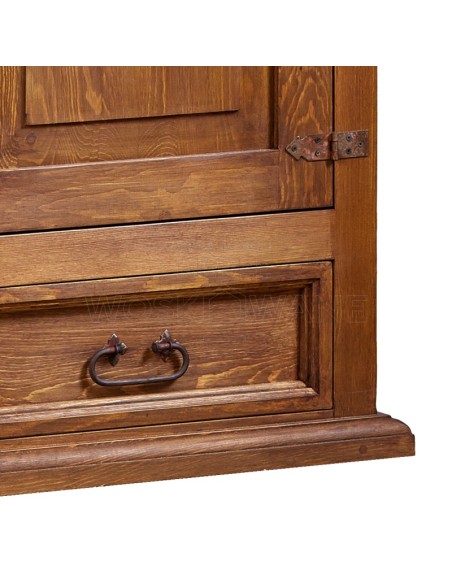 SZAFA Z DREWNA LITEGO 2