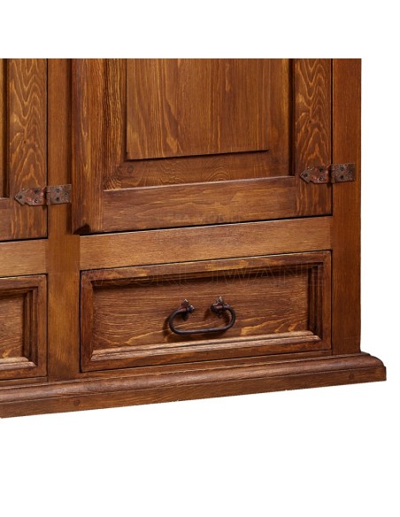 STYLOWA DREWNIANA SZAFA 3