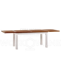 STÓŁ JADALNIANY WOSKOWANY 180 2 DOSTAWKI